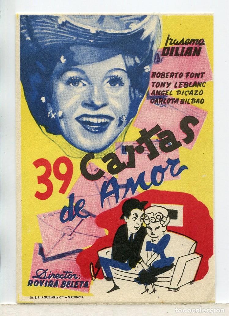 Cine: 39 CARTAS DE AMOR, con Tony Leblanc. - Foto 1