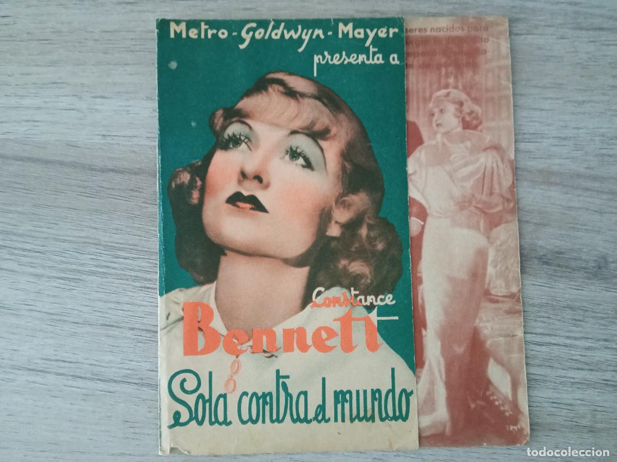 Cine: SOLA CONTRA EL MUNDO, CONSTANCE BENNETT - Foto 1