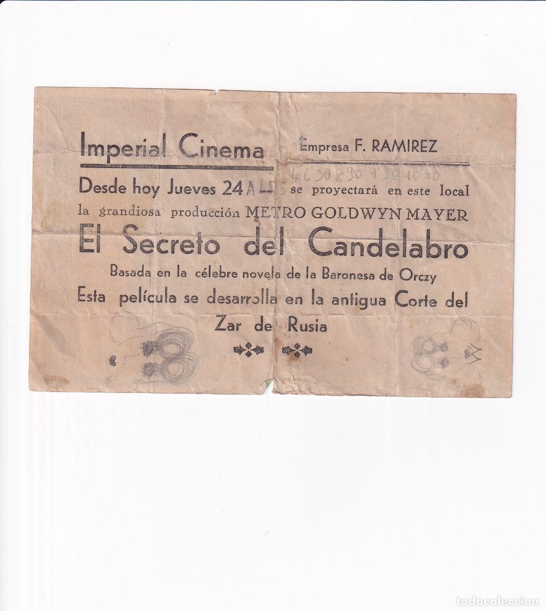 Cine: EL SECRETO DEL CANDELABBRO .- WILLIAM POWELL - Foto 2
