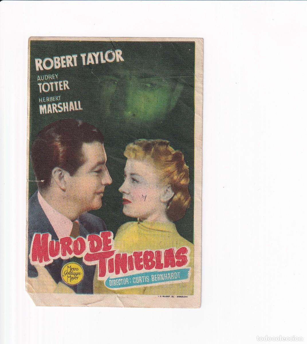 Cine: MURO DE TINIEBLAS .- ROBERT TAYLOR - Foto 1