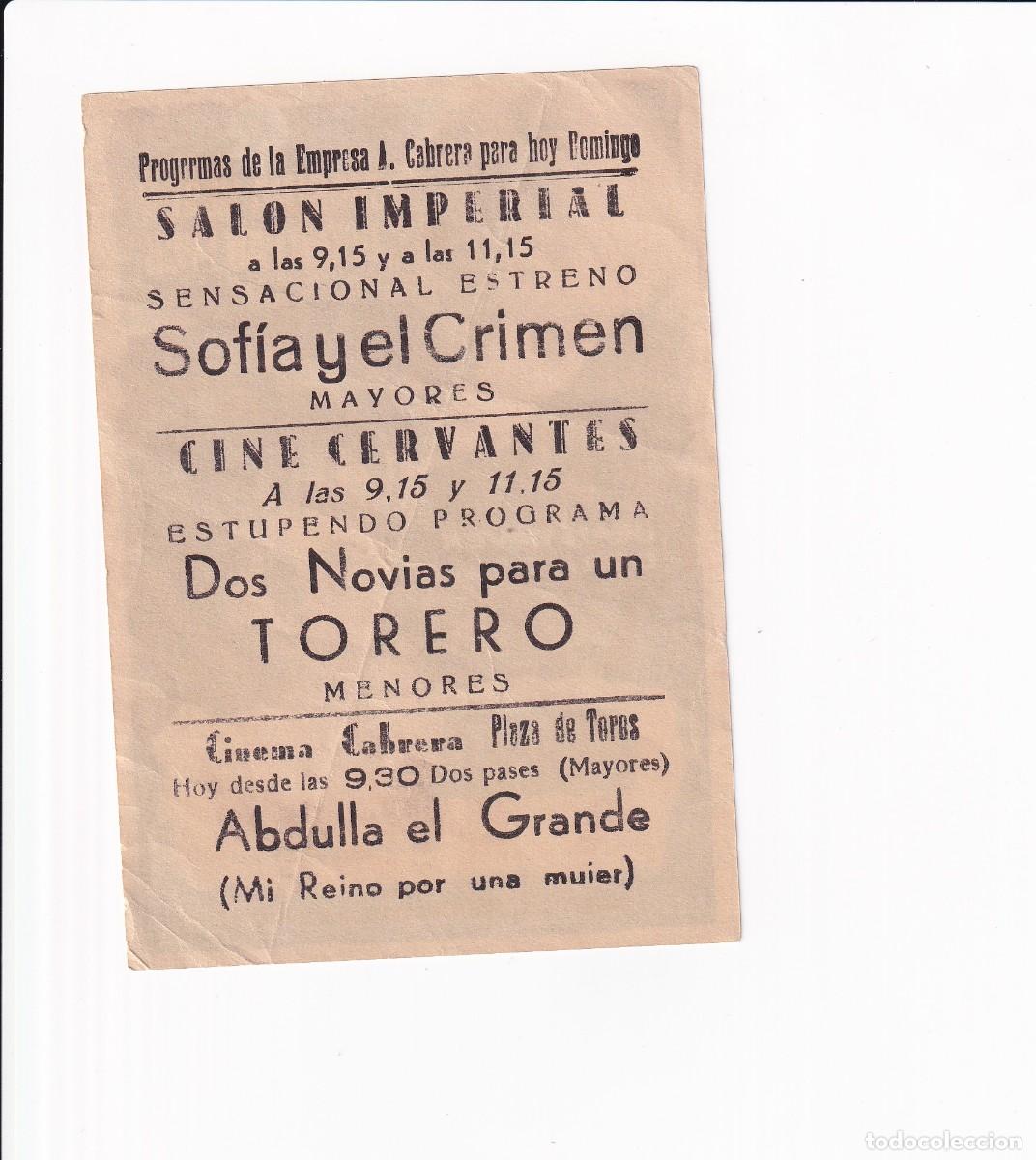 Cine: SOFIA Y EL CRIMEN .- MARINA VLADY - Foto 2