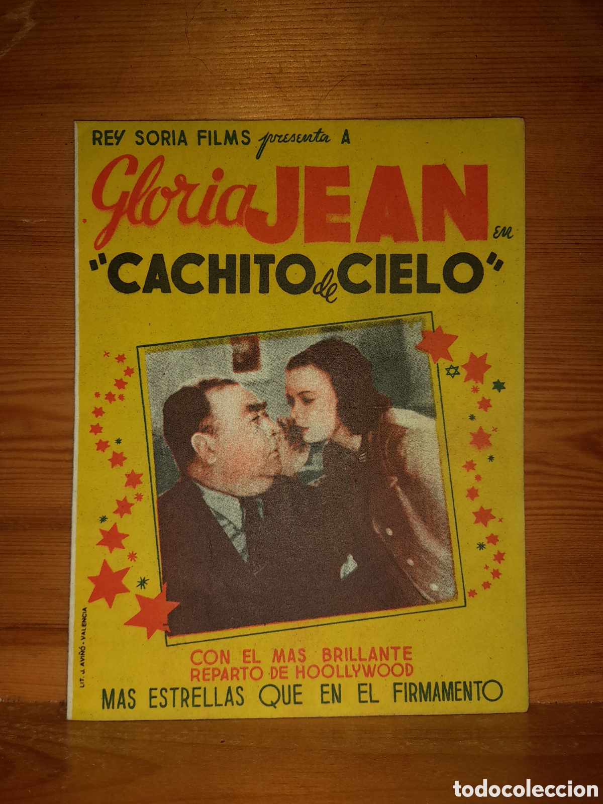Cine: PROGRAMA DOBLE CACHITO DE CIELO GLORIA JEAN CINE GRAN VIA - Foto 2