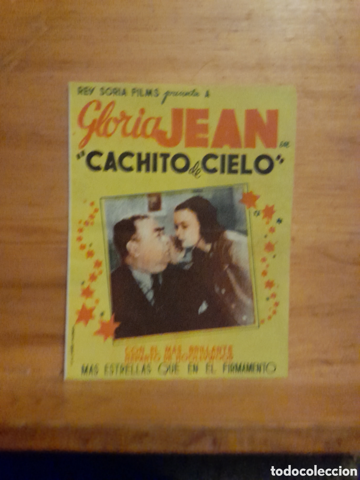 Cine: PROGRAMA DOBLE CACHITO DE CIELO GLORIA JEAN CINE GRAN VIA - Foto 1