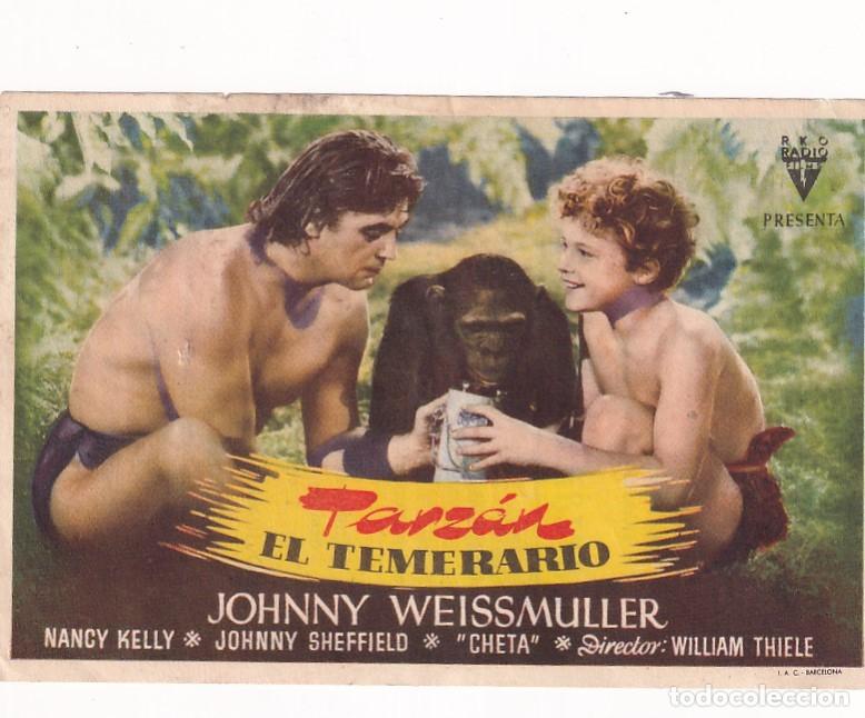 Cinema: TARZAN EL TEMERARIO , SENCILLO. CINEMA SOCILA. LOGRO&Ntilde;O