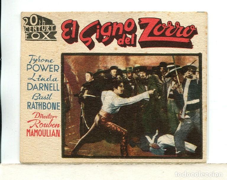 Cinema: EL SIGNO DEL ZORRO, con Tyrone Power.