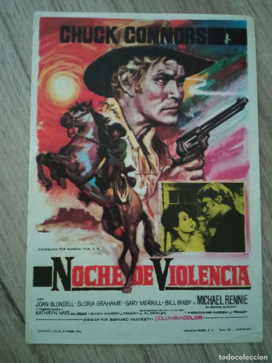 Cine: NOCHE DE VIOLENCIA, CHUCK CONNORS - Foto 1