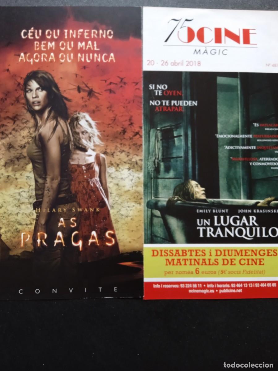 Cine: Un lugar tranquilo/ La cosecha - Foto 1