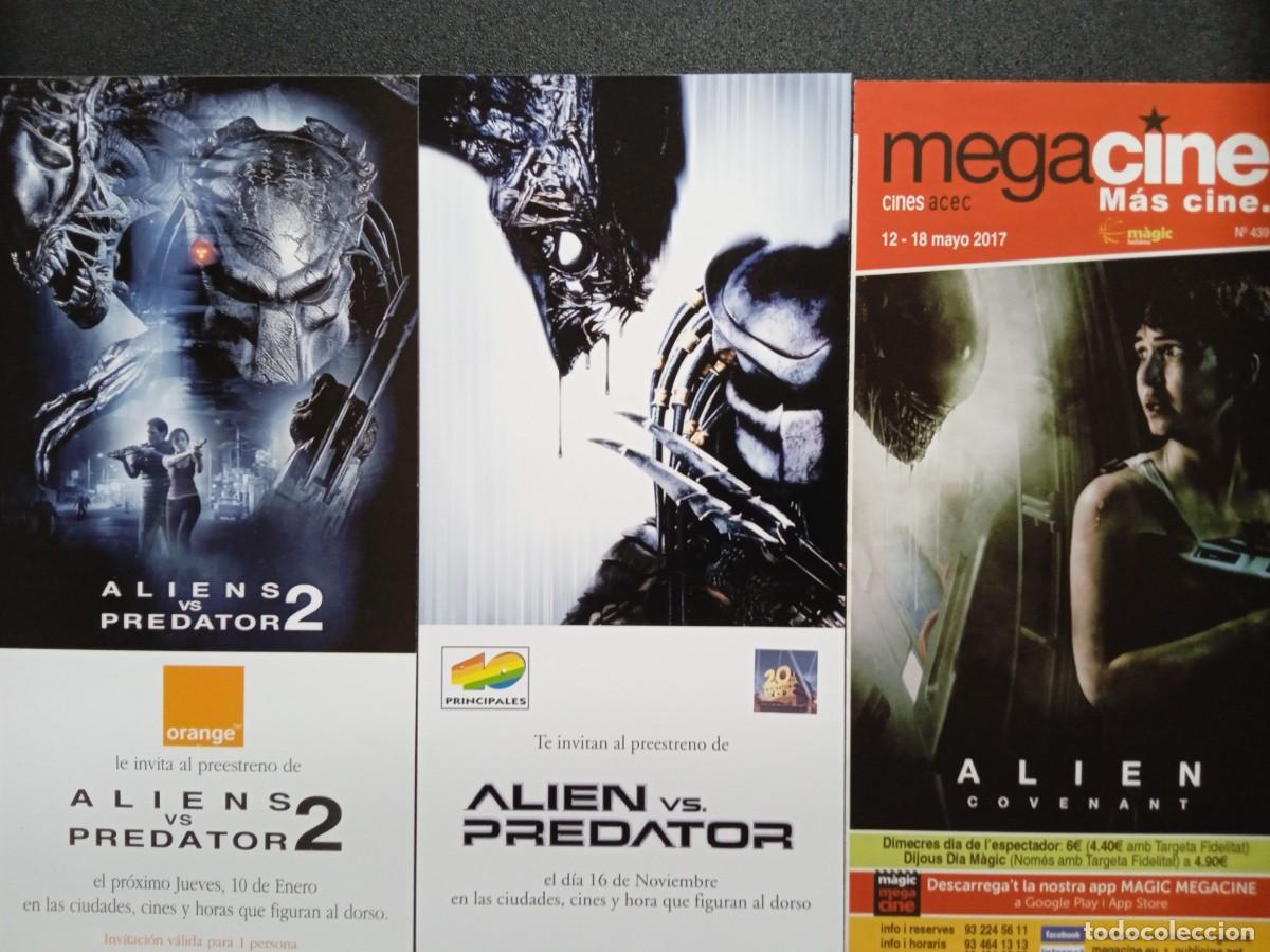 Cine: Alien Covenanr/ Alien vs Predator/ Alien vs Predator 2 - Foto 1