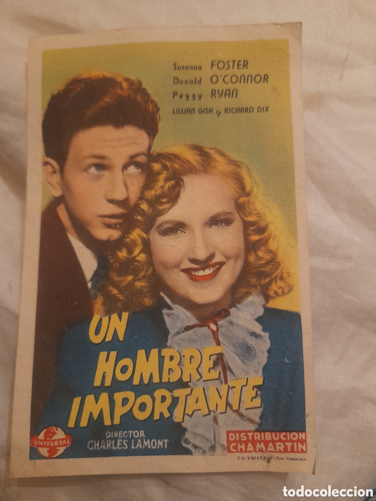 Cine: Antiguo folleto de mano de Cine Rex - Foto 1