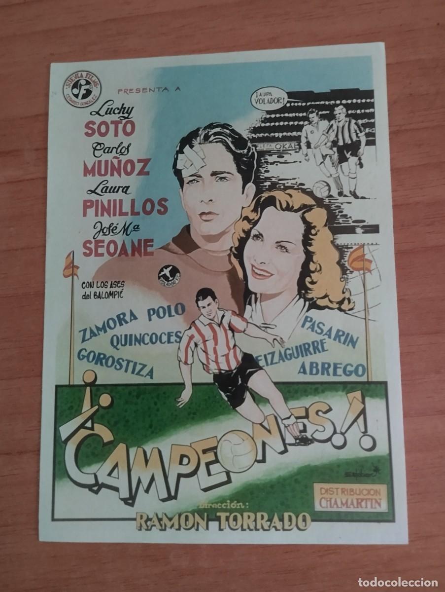 Cine: N&ordm;3-- PROGRAMA DE CINE --CAMPEONES (EDIT.ESTEBAN LIROLA) - Foto 1