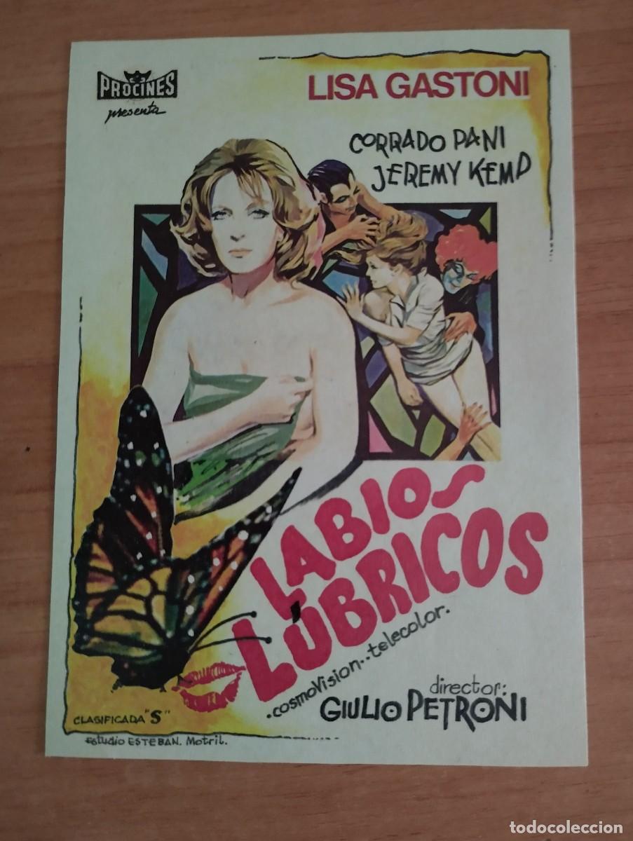 Cine: N&ordm;3-- PROGRAMA DE CINE --LABIOS LUBRICOS (EDIT.ESTEBAN LIROLA) - Foto 1