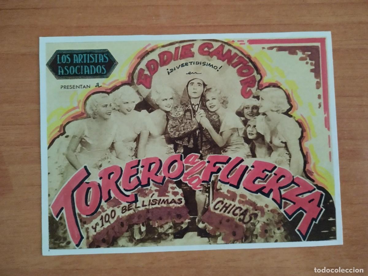 Cinema: N&ordm;3-- PROGRAMA DE CINE DE LA PELICULA --TORERO A LA FUERZA (edit.esteban lirola)