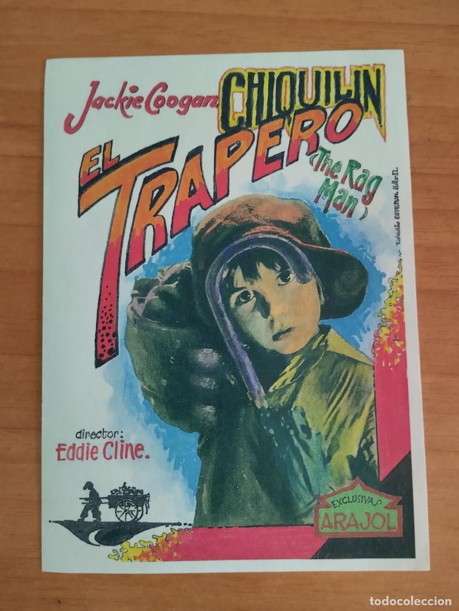 Cine: N&ordm;3-- PROGRAMA DE CINE DE LA PELICULA --EL TRAPERO -(edit.esteban lirola) - Foto 1