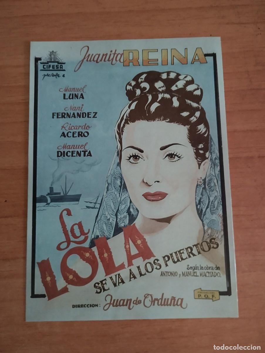 Cinema: N&ordm;3-- PROGRAMA DE CINE --LA LOLA SE VA A LOS PUERTOS N (edit.esteban lirola)