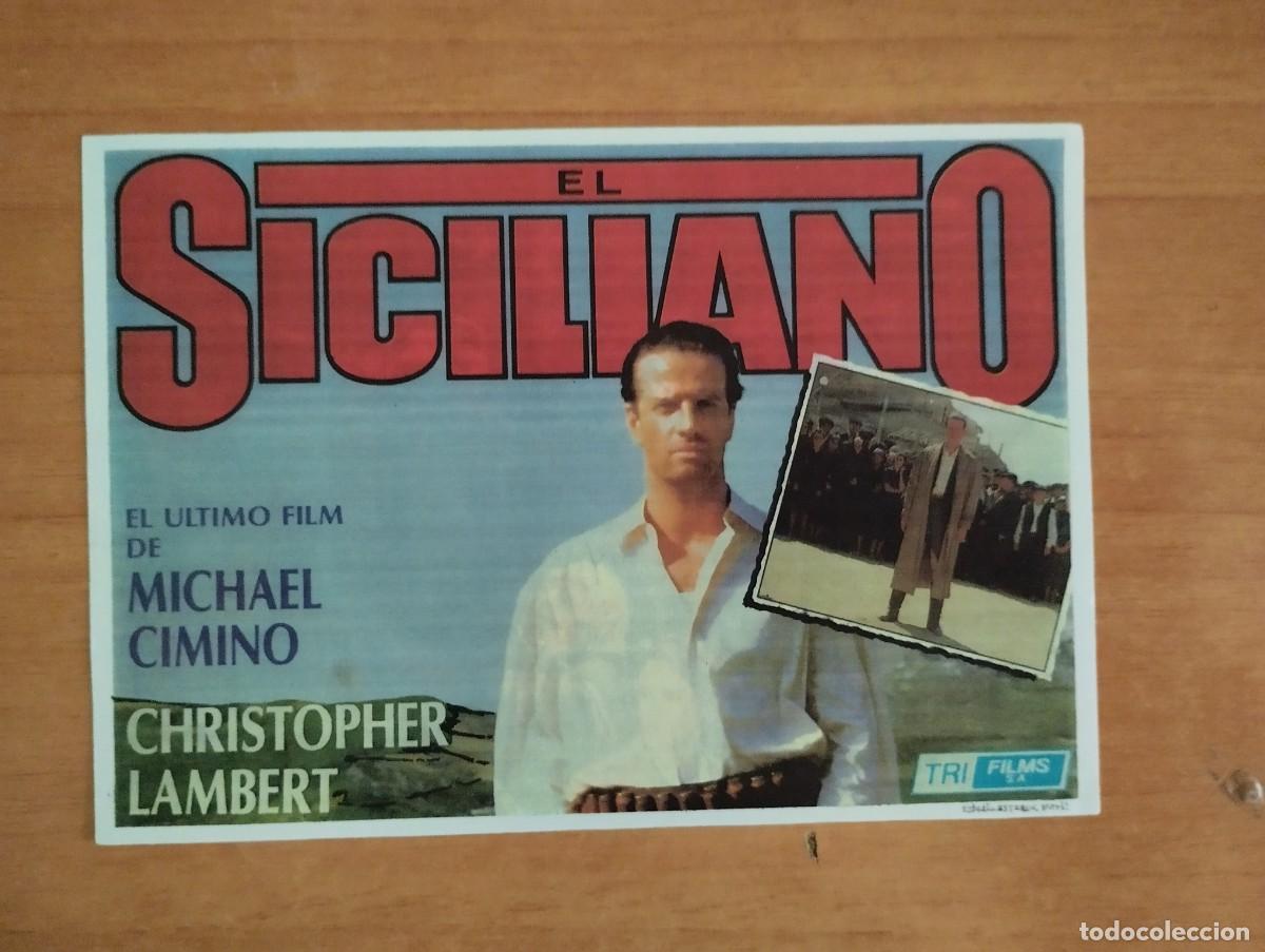 Cine: N&ordm;3-- PROGRAMA DE CINE -SICILIANO (edit.esteban lirola) - Foto 1