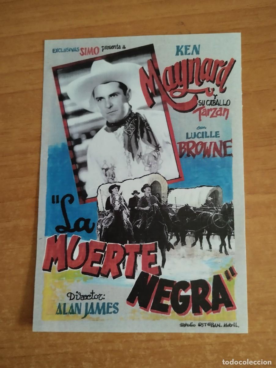 Cine: N&ordm;3-- PROGRAMA DE CINE --LA MUERTE NEGRA (edit.esteban lirola) - Foto 1