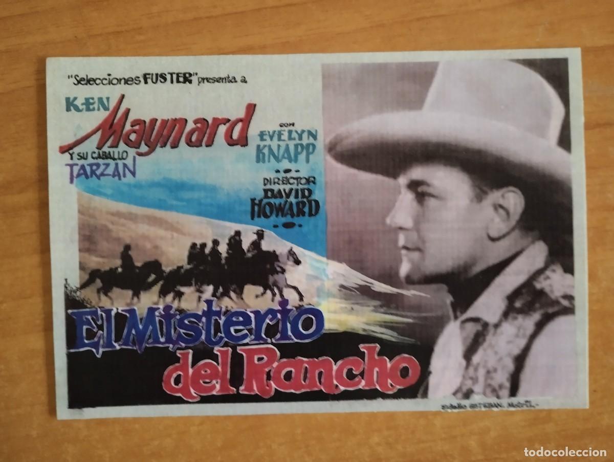 Cine: N&ordm;3-- PROGRAMA DE CINE --EL MISTERIO DEL RANCHO (edit.esteban lirola) - Foto 1