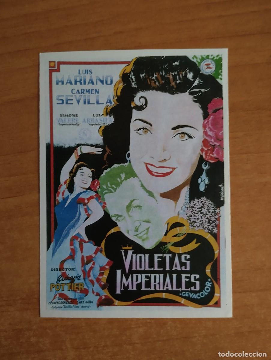 Cine: N&ordm;3-- PROGRAMA DE CINE --VIOLETAS IMPERIALES (edit.esteban lirola) - Foto 1