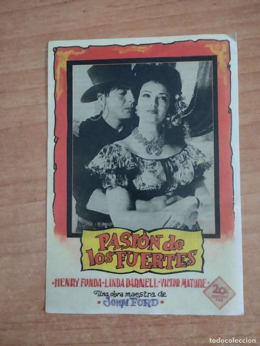 Cine: N&ordm;3-- PROGRAMA DE CINE --PASION DE LOS FUERTES (edit.esteban lirola) - Foto 1