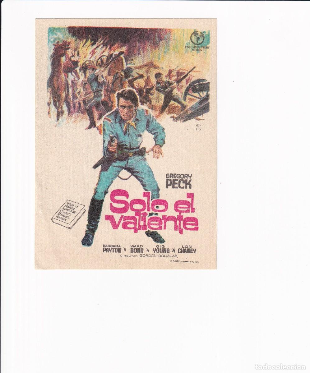 Cine: SOLO EL VALIENTE .- GREGORY PECK - Foto 1