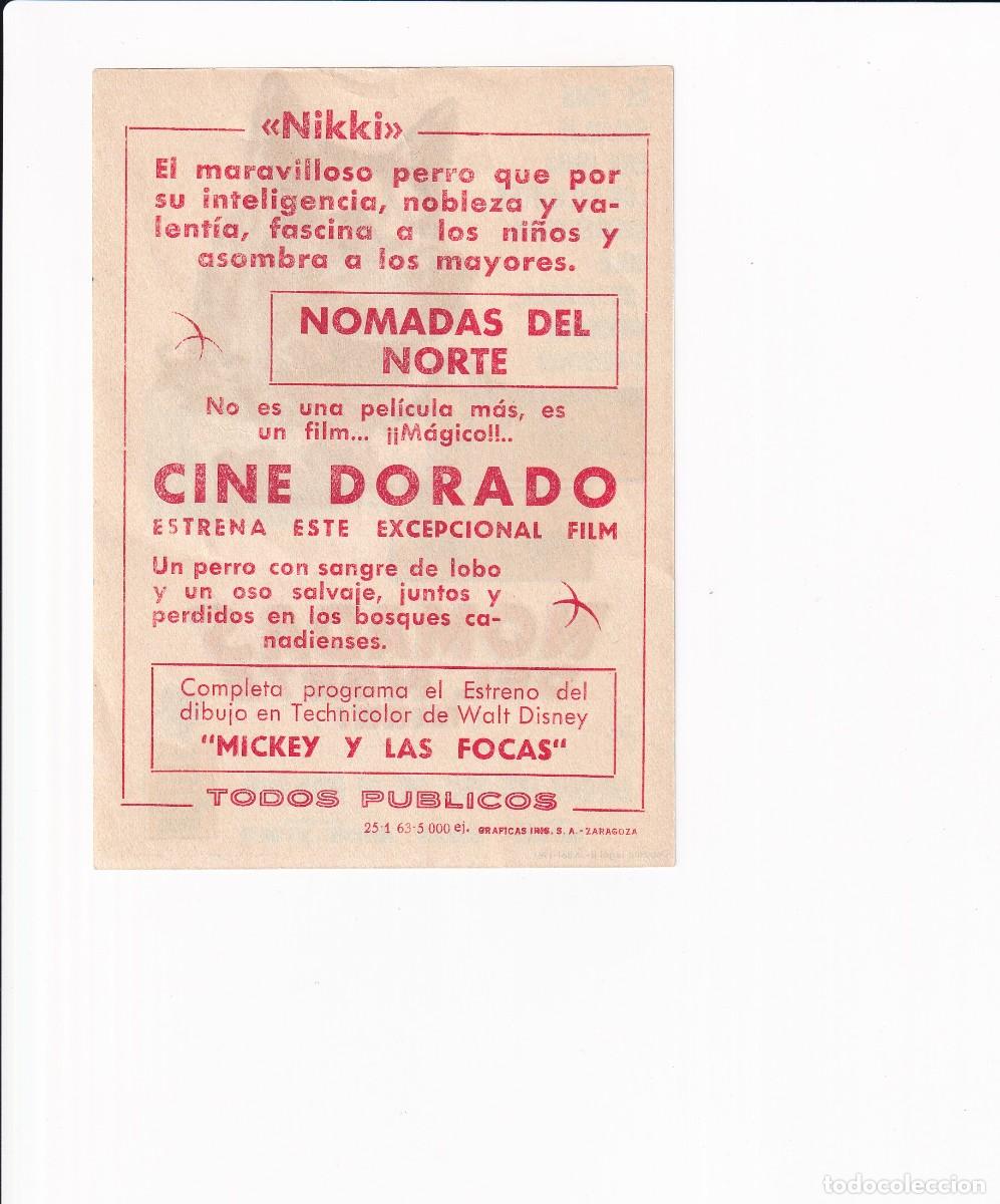Cine: NOMADAS DEL NORTE (NIKKI) .- JEAN COUTU - Foto 2