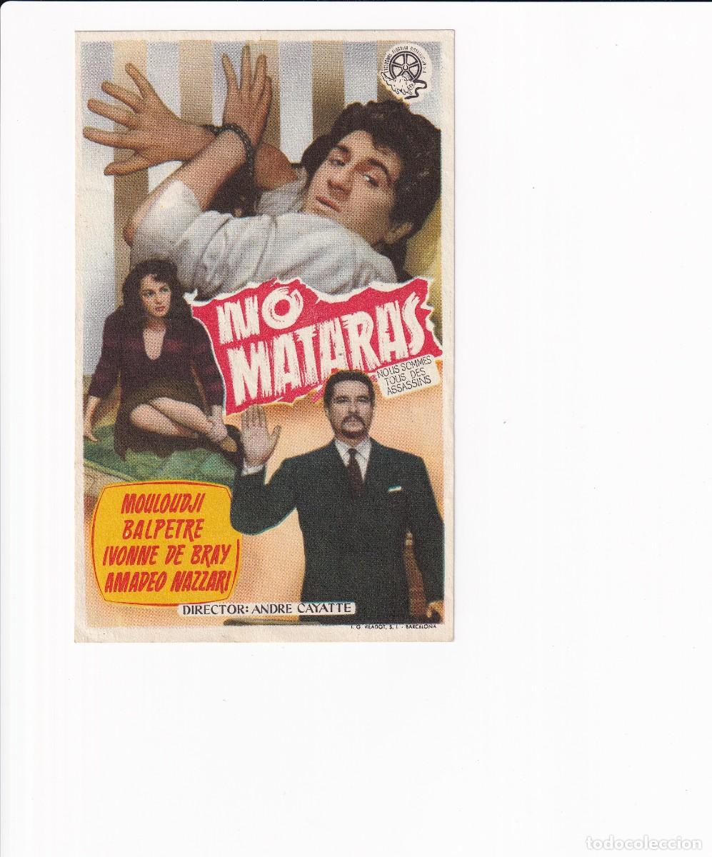 Cine: NO MATARAS .- MOULOUDJI - Foto 1