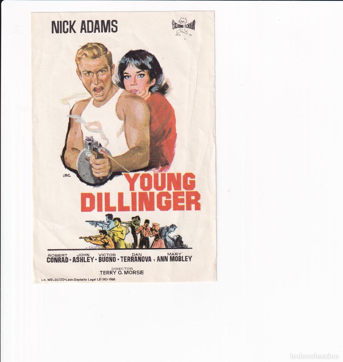 Cine: YOUNG DILLINGER .- NICK ADAMS - Foto 1