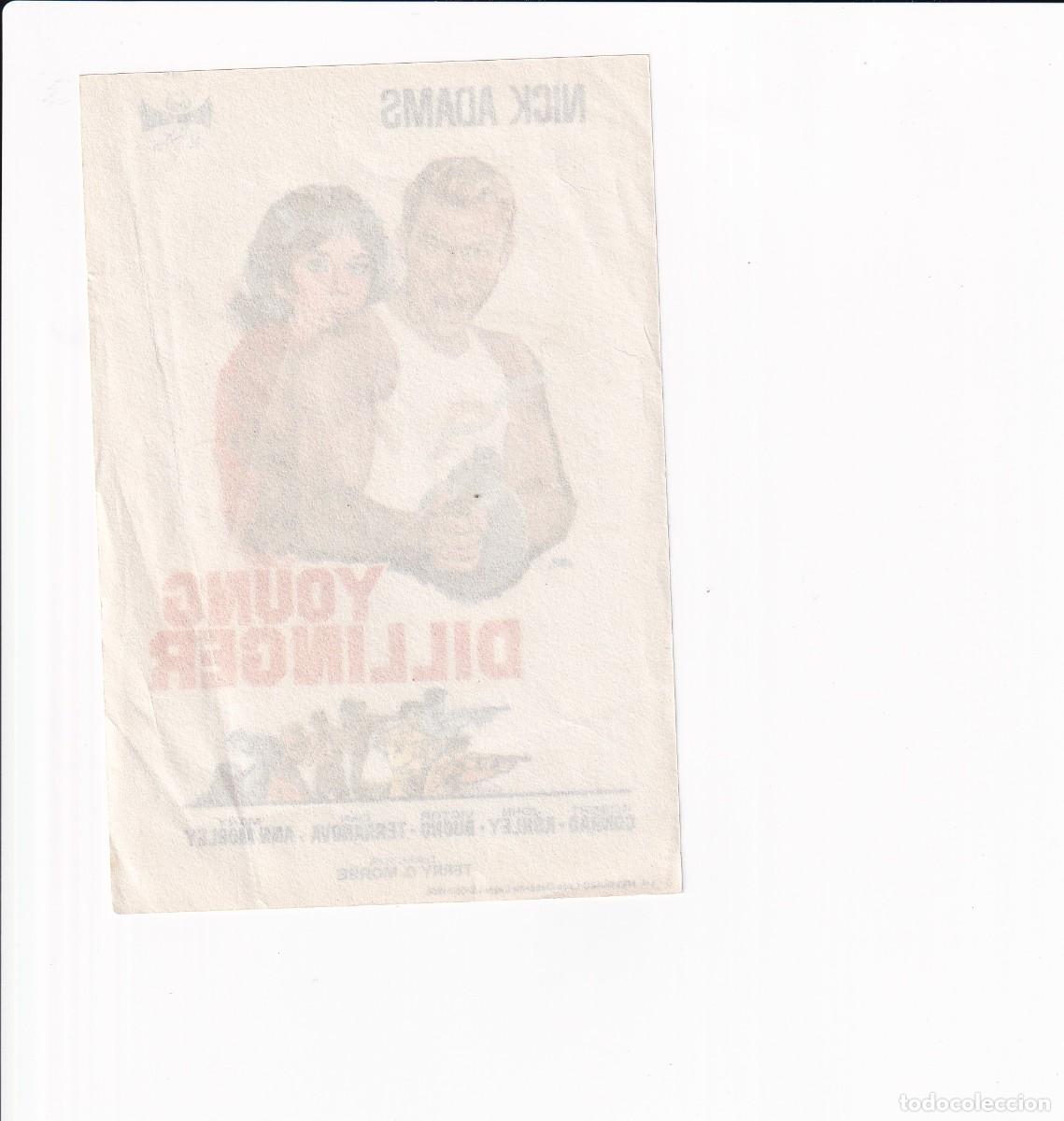 Cine: YOUNG DILLINGER .- NICK ADAMS - Foto 2