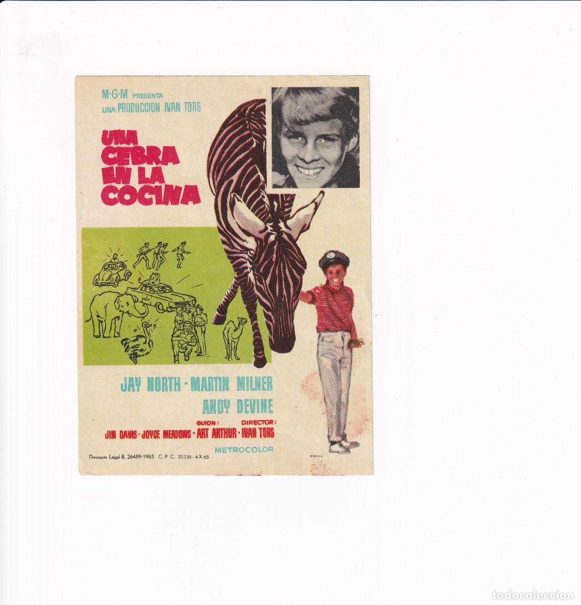 Cine: UNA CEBRE EN LA COCINA .- JAY NORTH - Foto 1