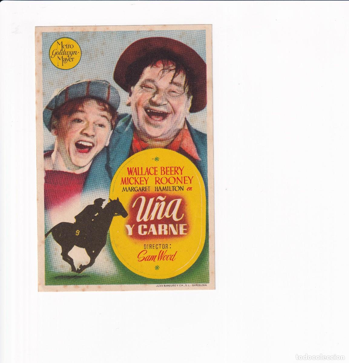 Cine: U&Ntilde;A Y CARNE .- WALLACE BEERY - Foto 1