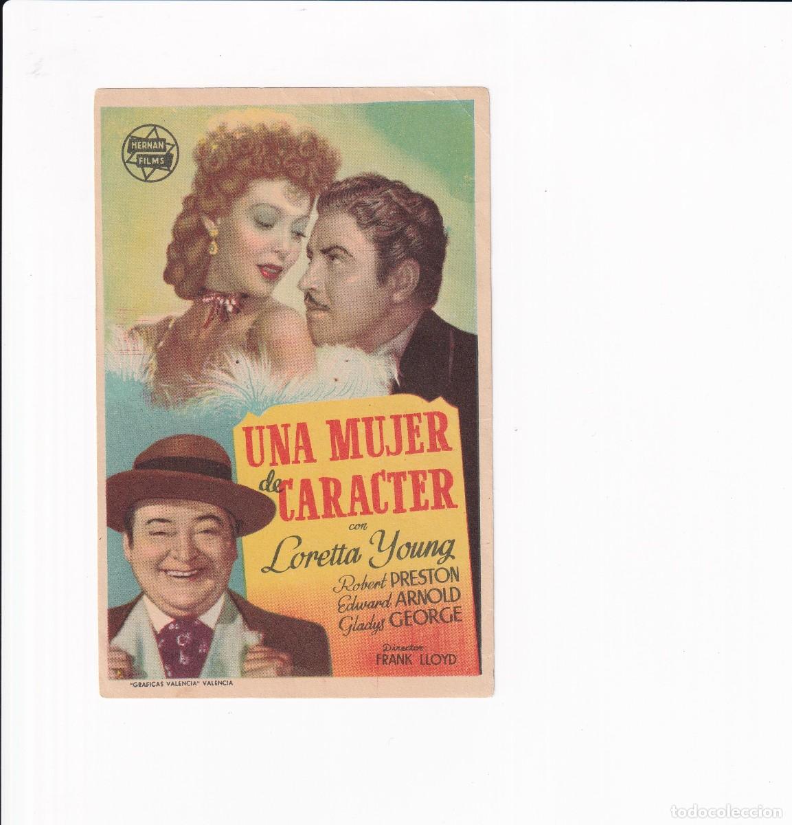 Cine: UNA MUJER DE CARACTER .- LORETTA YOUNG - Foto 1
