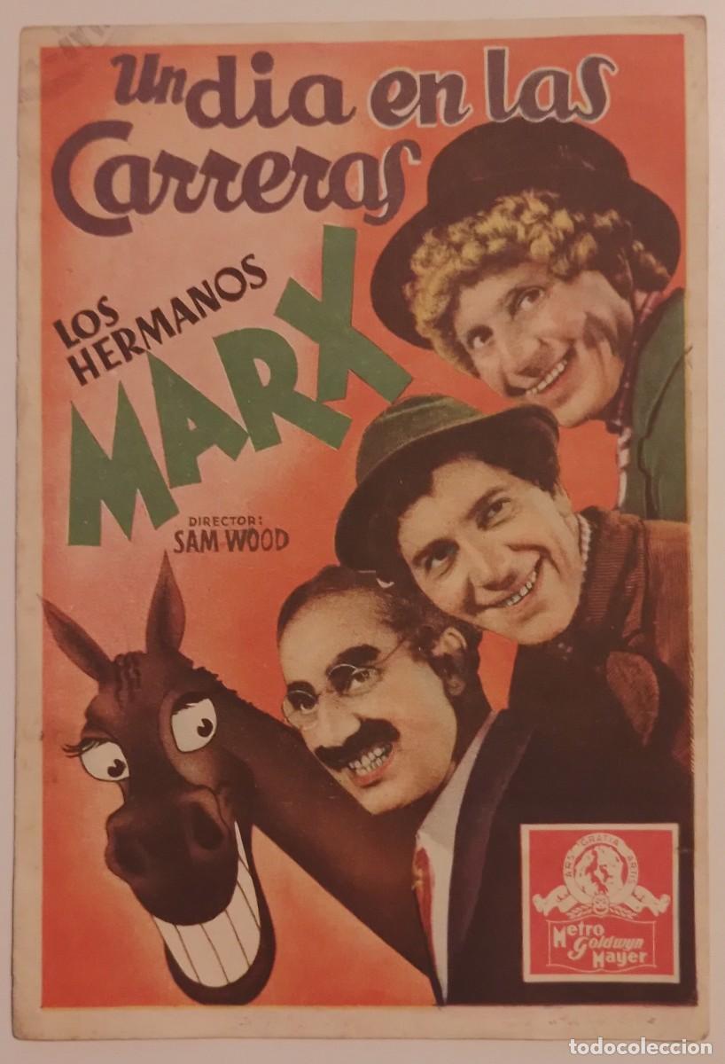 Cine: PROGRAMA DE CINE UN D&Iacute;A EN LAS CARRERAS LOS HERMANOS MAX - Foto 1