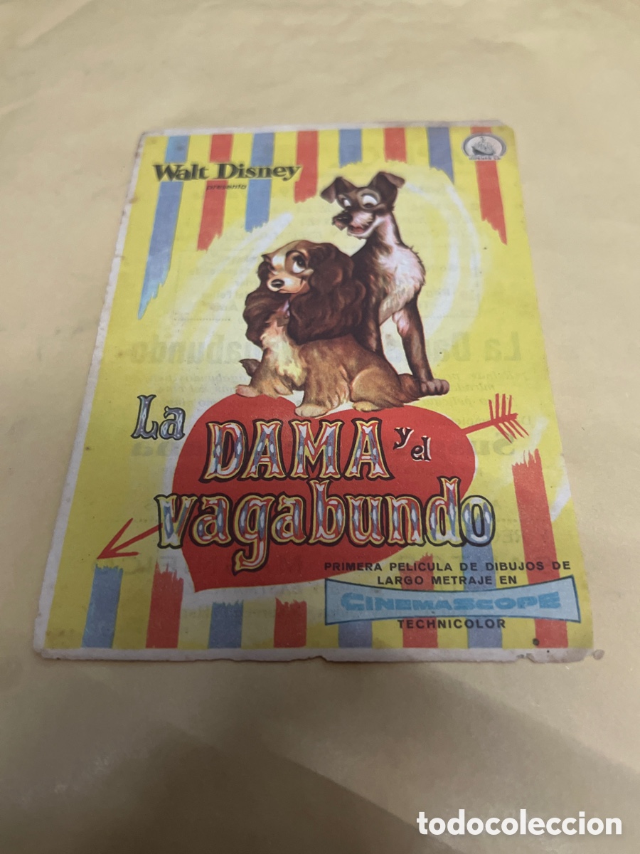 Cine: T1/E2/A513. PROGRAMA DE CINE LA DAMA Y EL VAGABUNDO CON PUBLICIDAD - Foto 1