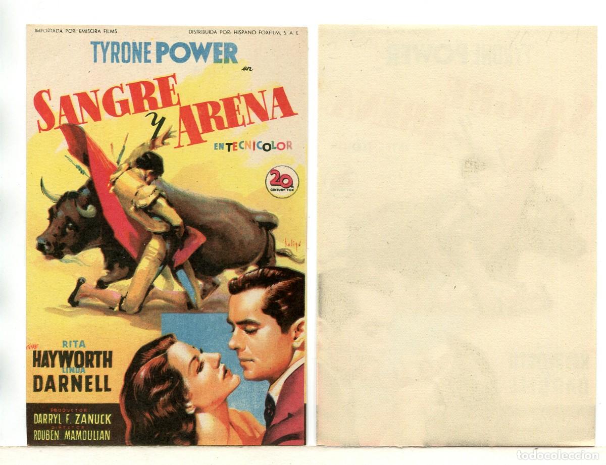 Cine: SANGRE Y ARENA. con TYRONE POWER. - Foto 1