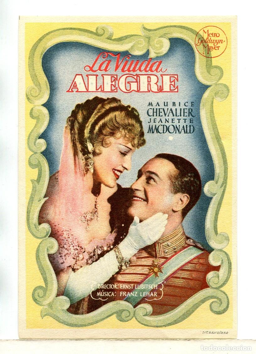 Cine: LA VIUDA ALEGRE.con MAURICE CHEVALIER. - Foto 1