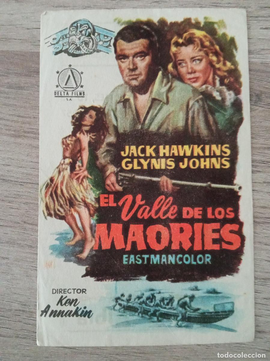 Cinema: EL VALLE DE LOS MAORIES, JACK HAWKINS, COLISEO ALBIA DE BILBAO, 1957