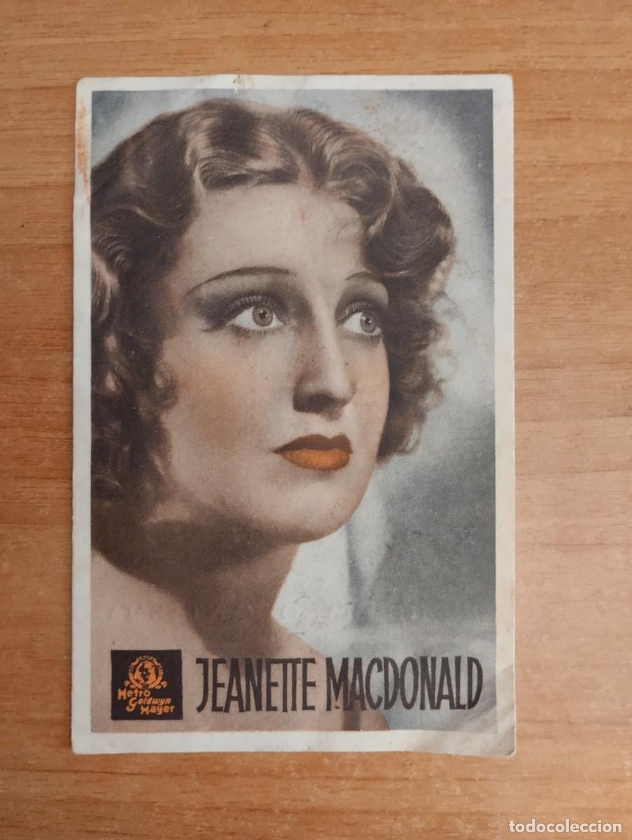 Cine: N&ordm;3-- PROGRAMA DE CINE -- JEANETTE MACDONALD PRIMAVERA CT - Foto 1