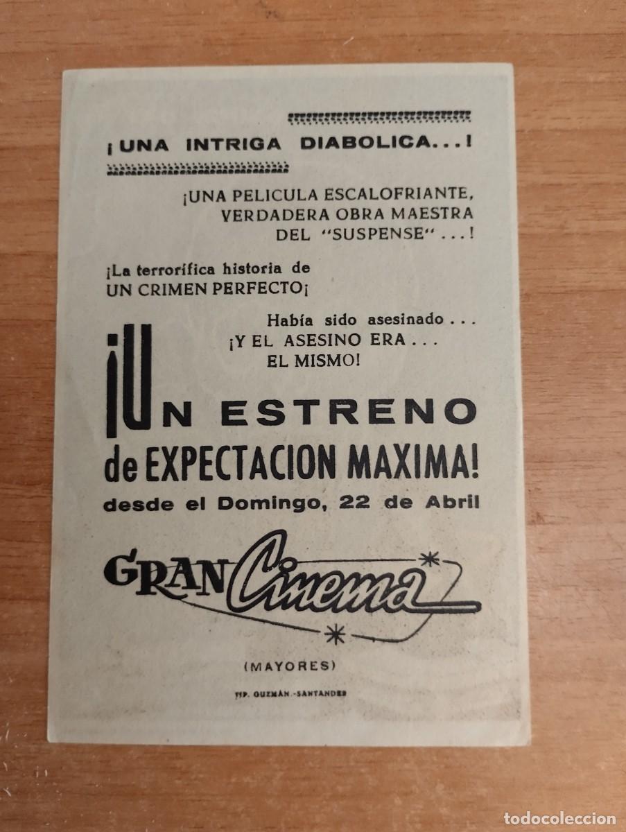 Cine: N&ordm;3-- PROGRAMA DE CINE -- PROGRAMA ALLO...LE HABLA EL ASESINO - Foto 2