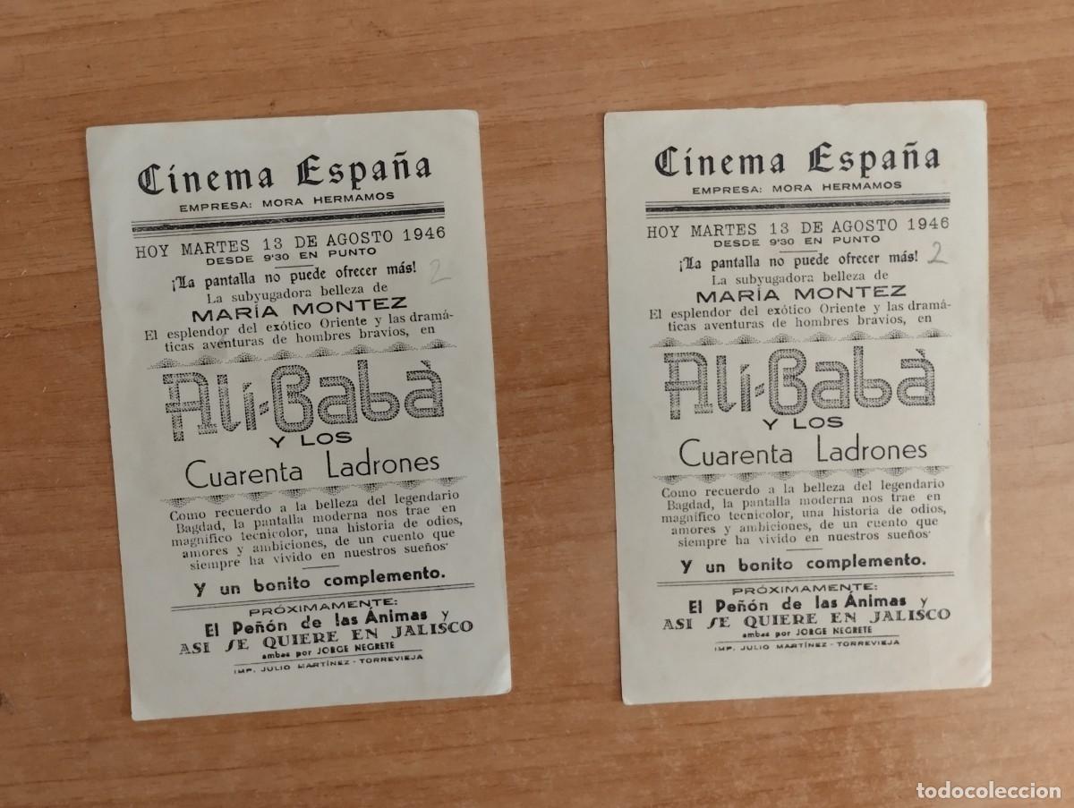 Cine: N&ordm;3-- PROGRAMA DE CINE -- ALI BABA - Foto 2