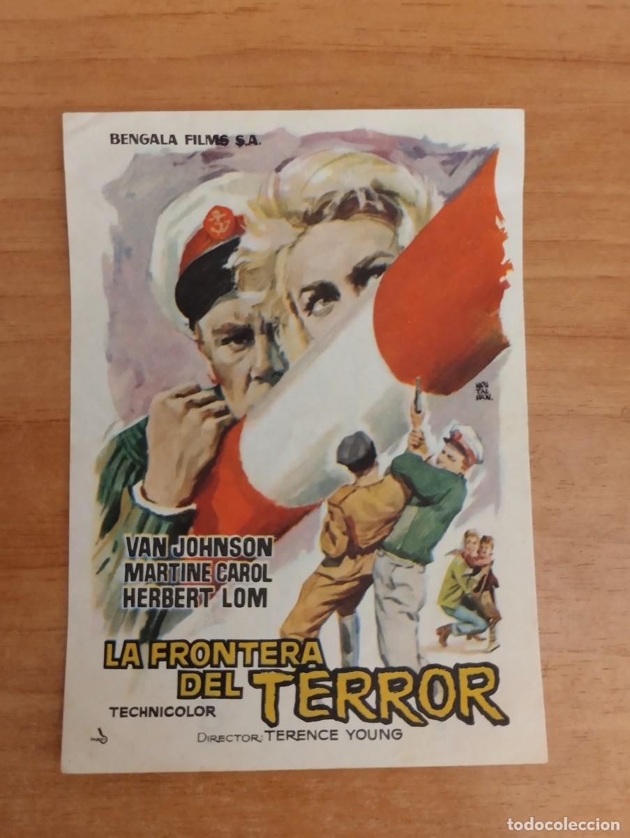 Cine: N&ordm;3-- PROGRAMA DE CINE - LA FRONTERA DEL TERROR ct - Foto 1