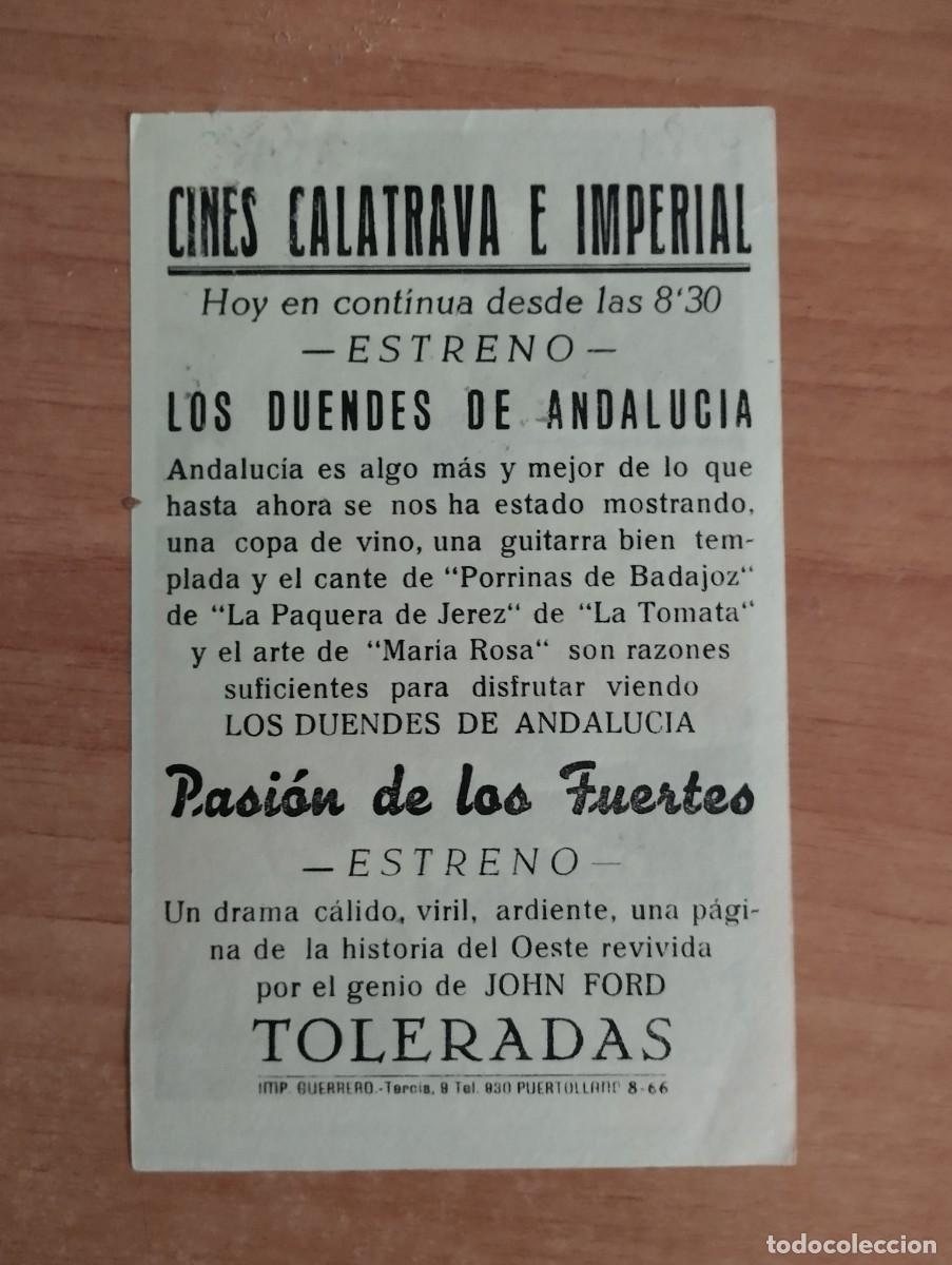 Cine: N&ordm;3-- PROGRAMA DE CINE --LA PASION DE LOS FUERTEs - Foto 2