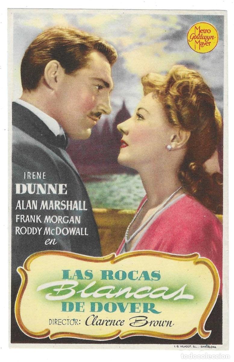 Cine: Programa Cine. Las Rocas Blancas de Dover. Irene Dunne. 19-1598 - Foto 1