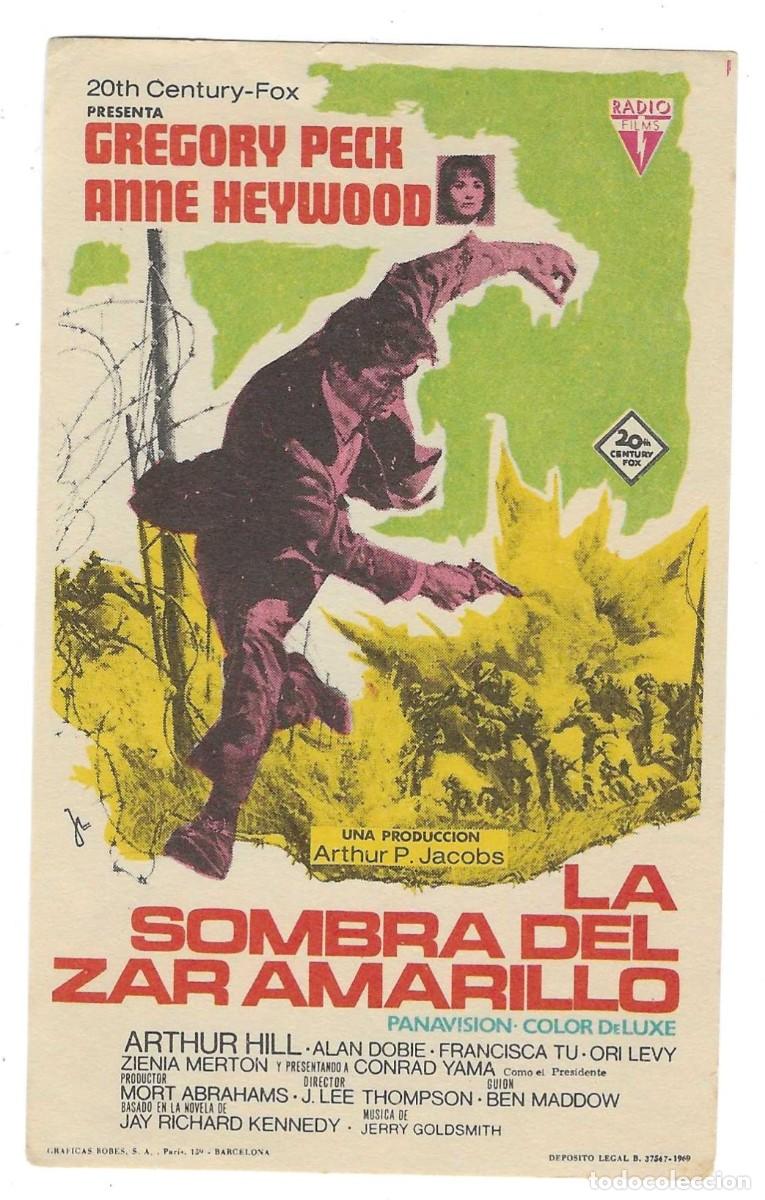 Cine: Programa Cine. La Sombra del Zar amarillo. Gregory Peck. 19-1603 - Foto 1