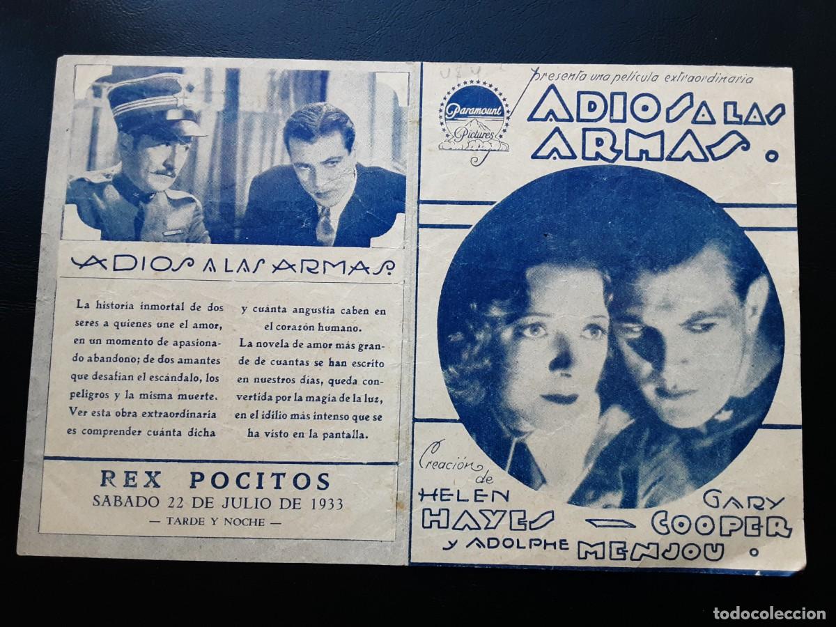 Cine: ADIOS A LAS ARMAS GARY COOPER HELEN HAYES - Foto 1