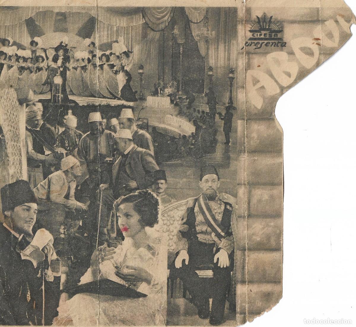 Cine: PN - PROGRAMA DOBLE - ABDUL HAMID EL SULTAN MALDITO - SAL&Oacute;N NOVEDADES, 1935. - Foto 3