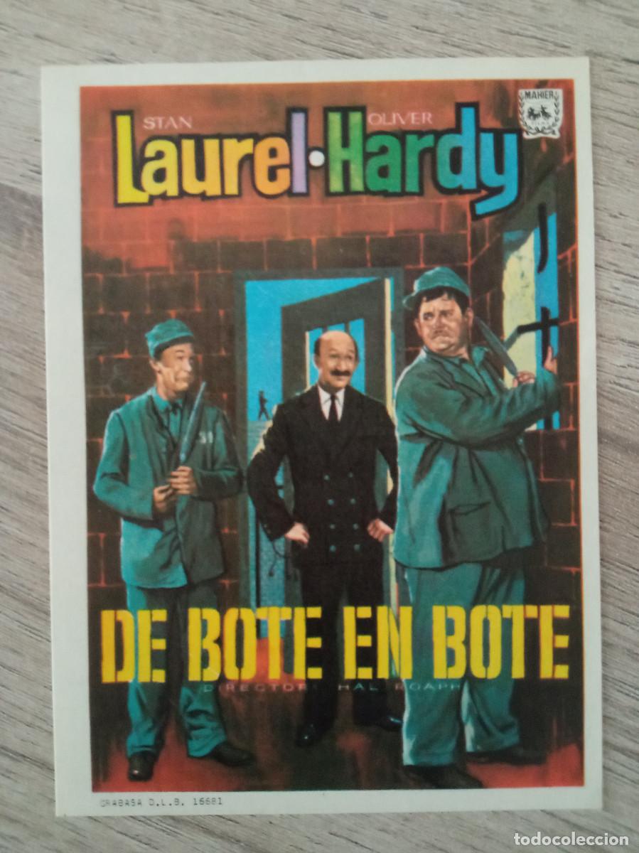 Cine: DE BOTE EN BOTE, STAN LAUREL, OLIVER HARDY - Foto 1
