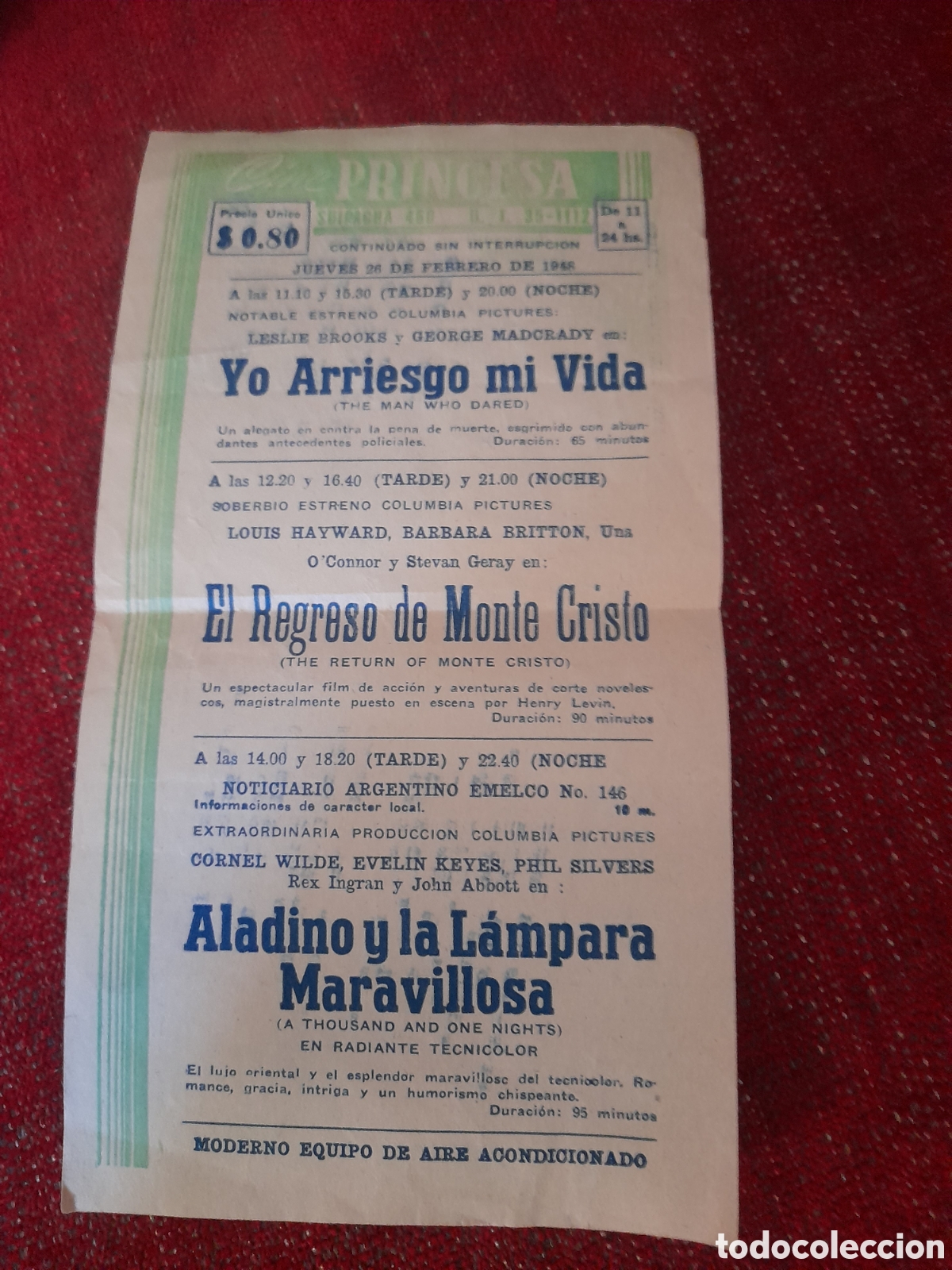 Cine: Programa de cine Princesa de 1948 - Foto 3