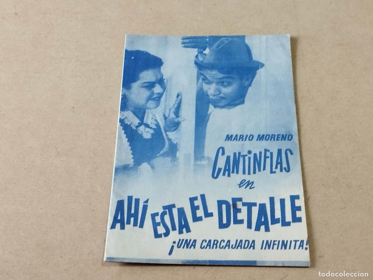 Cine: PROGRAMA CANTINFLAS EN AH&Iacute; EST&Aacute; EL DETALLE - Foto 1