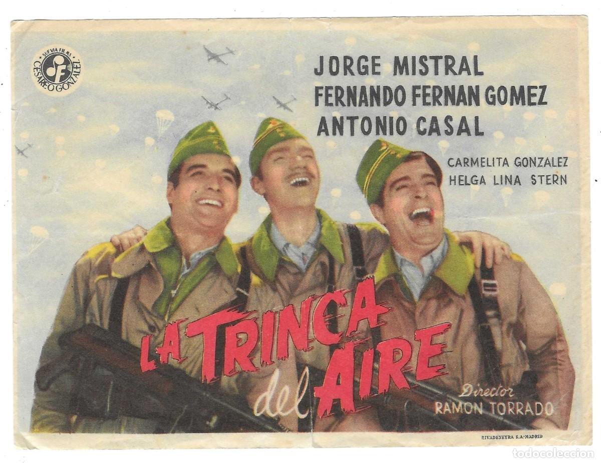 Cine: Programa Cine. La Trinca del Aire. Jorge Mistral. 19-1607 - Foto 1