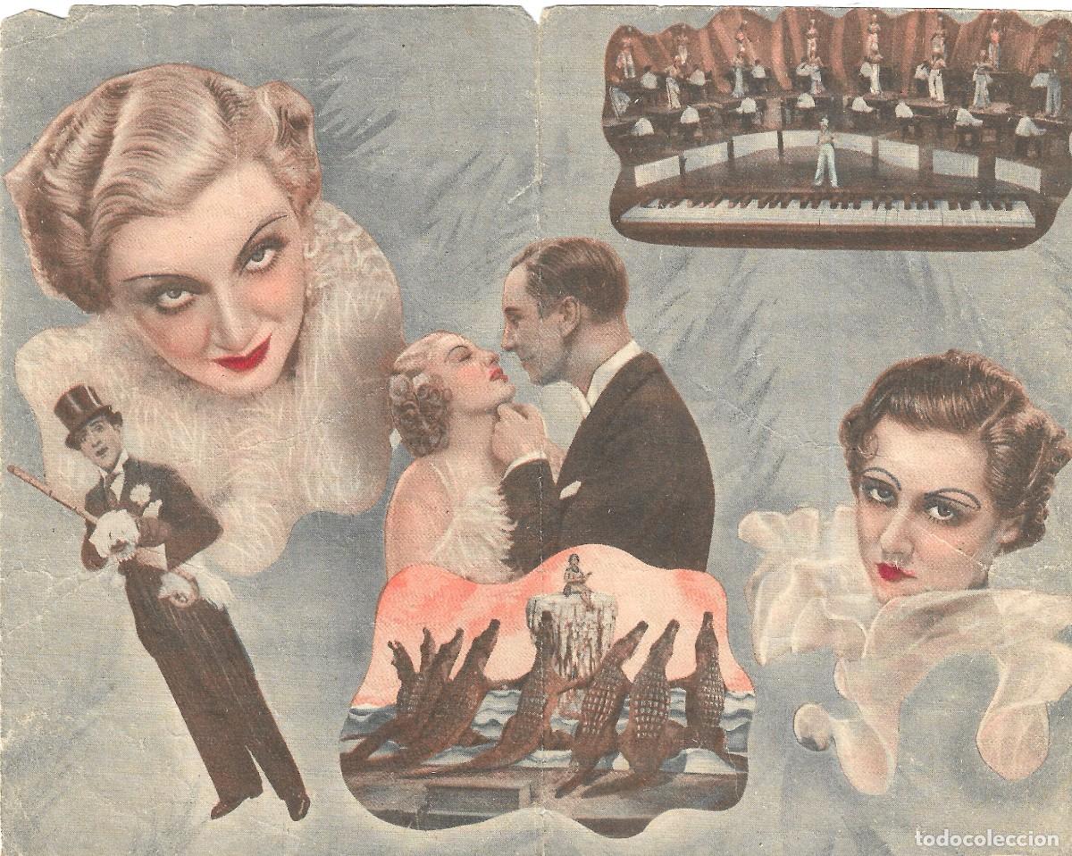 Cine: PN - PROGRAMA DOBLE - LA VIUDA SOLTERA - SIM VIVA, MONA GOYA - CENTRAL CINEMA - 1935. - Foto 2